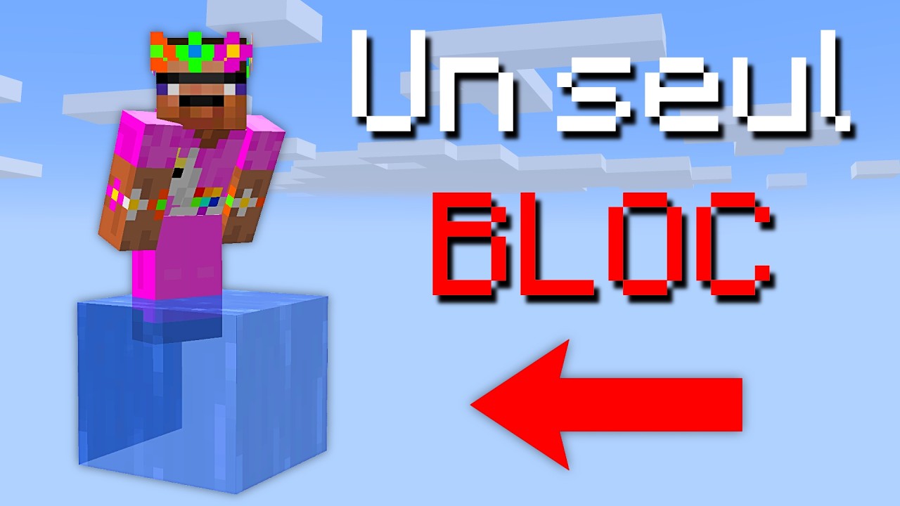 Peut-on Finir Minecraft sur 1 Bloc D'EAU ?