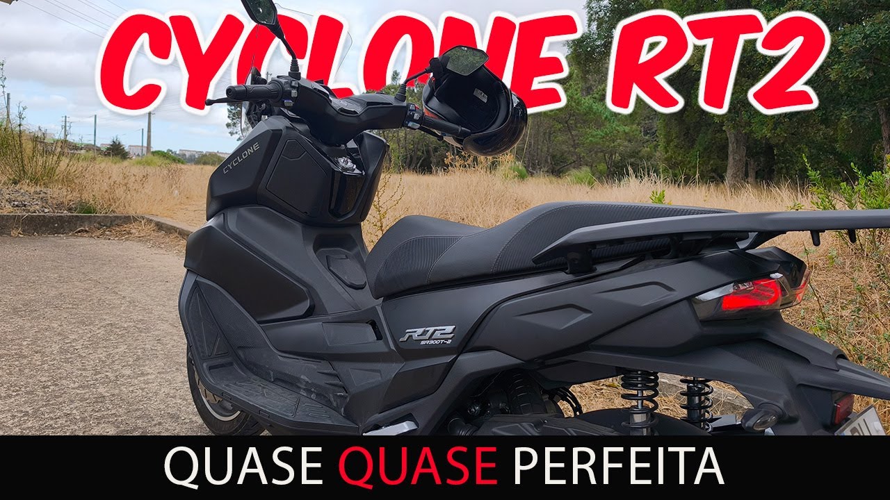 A maxiscooter Cyclone RT2 ★  Review & TestRide ★ 🔥🔴💯✅★