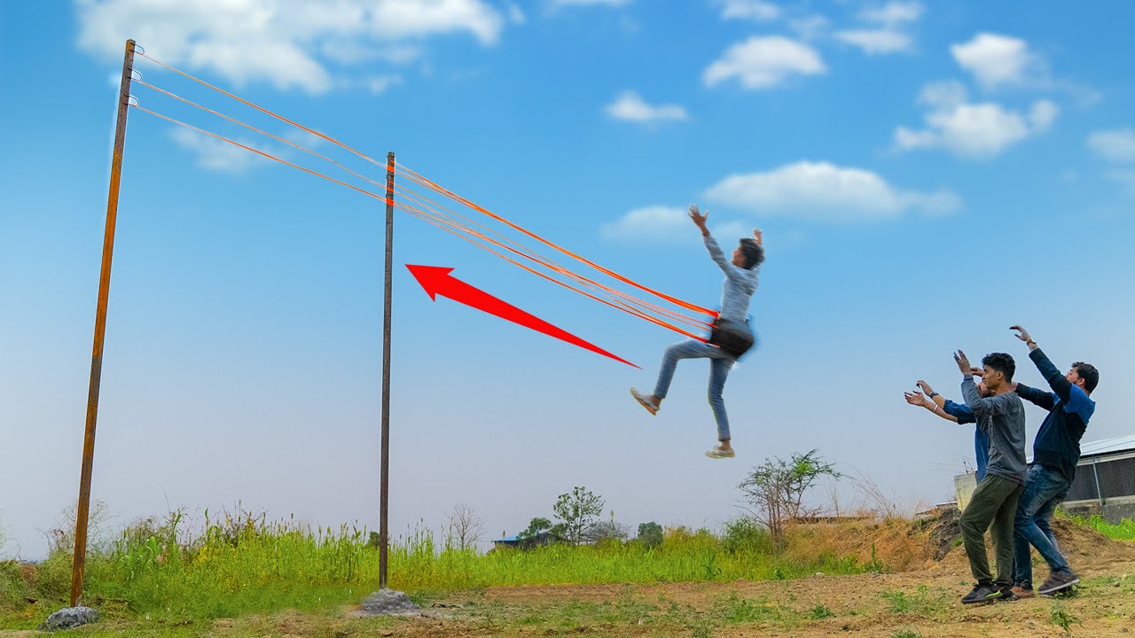 India की सबसे बड़ी और Powerful गुलेल ⚡😱 | We Made India's Biggest & Powerful Slingshot | Mad Jugaad