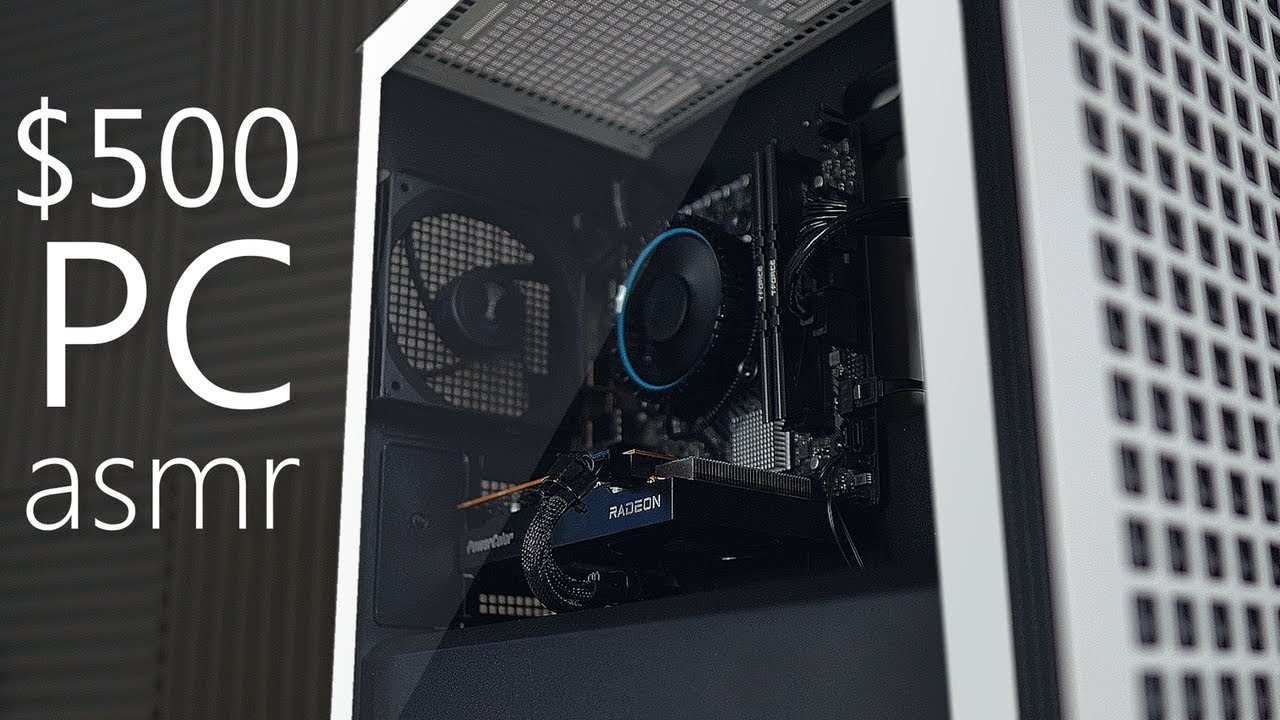 ASMR $500 Gaming PC Build [No Commentary]