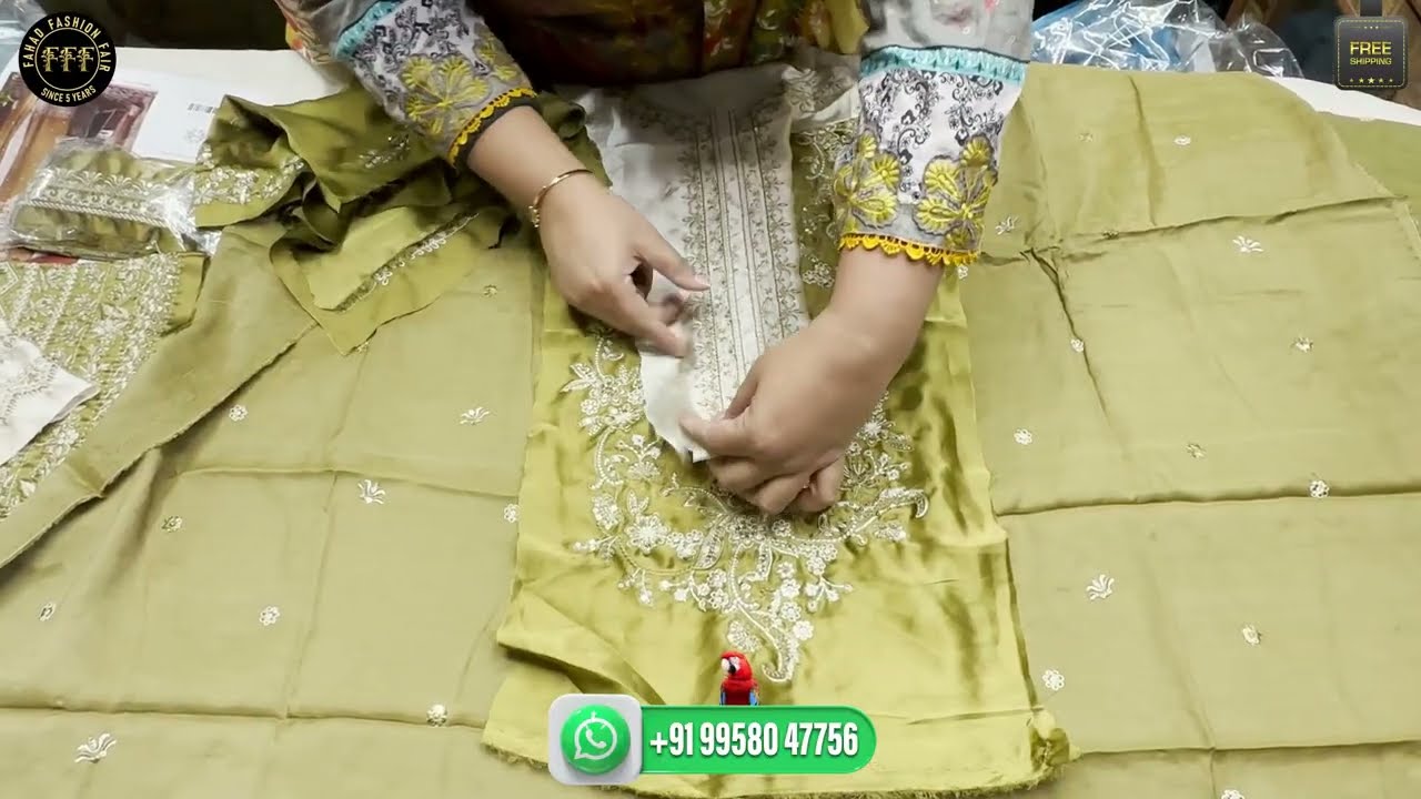 MUSHQ HEMLINE NUVERA 2026💃🏻Free Shipping  | 📱WhatsApp No  9958047756  