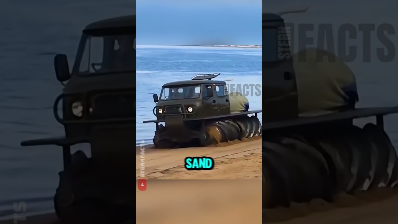 Этот советский монстр-автомобиль может покорить любую местность 🚀❄️🌊