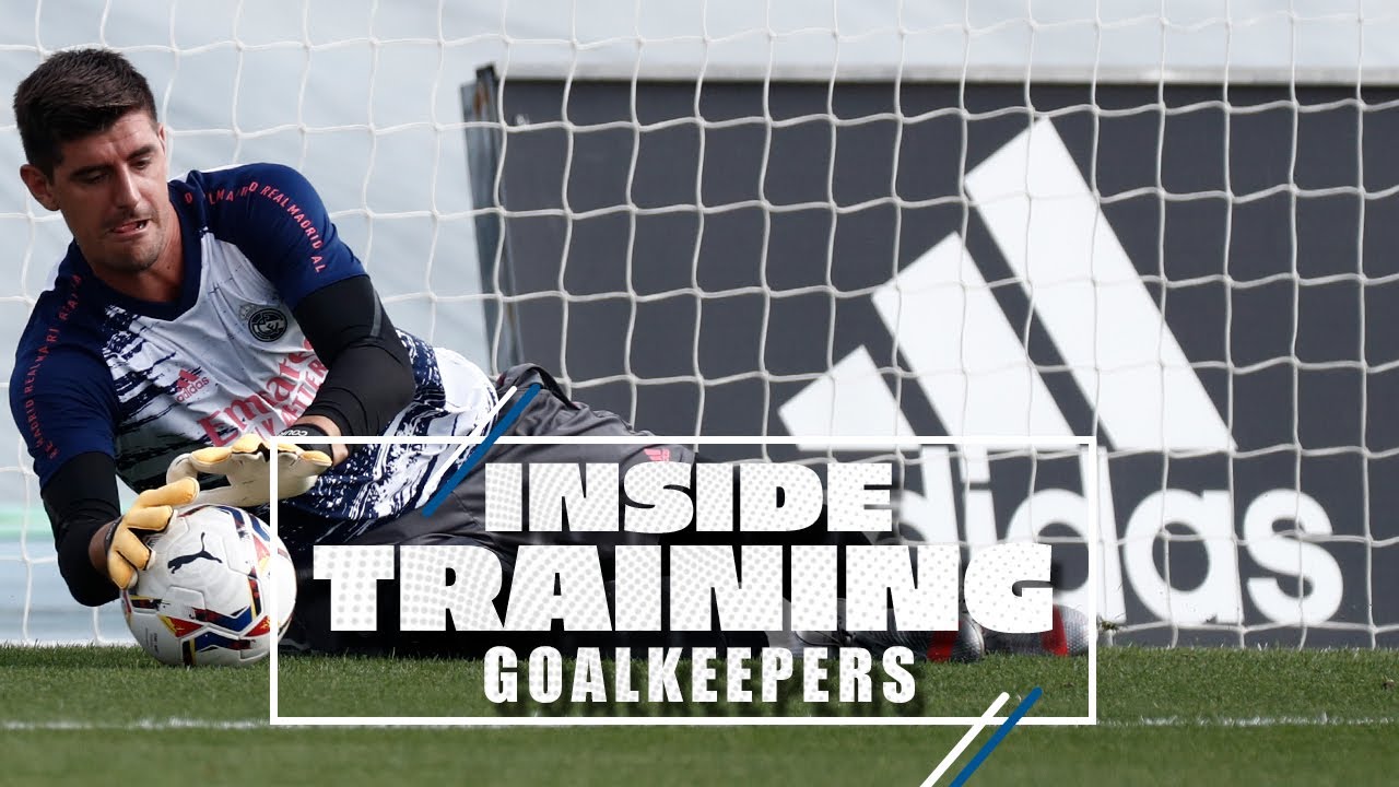 🧤 Courtois, Altube & Lunin | Train like a Real Madrid goalkeeper!