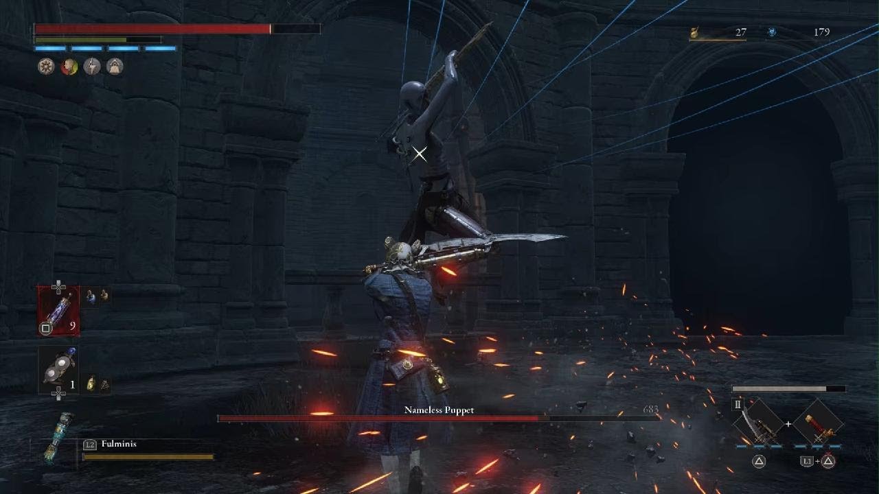 WINNING RUN vs. Nameless Puppet - Motivity Build - Legendary Stalker difficulty - Lies of P Gameplay
