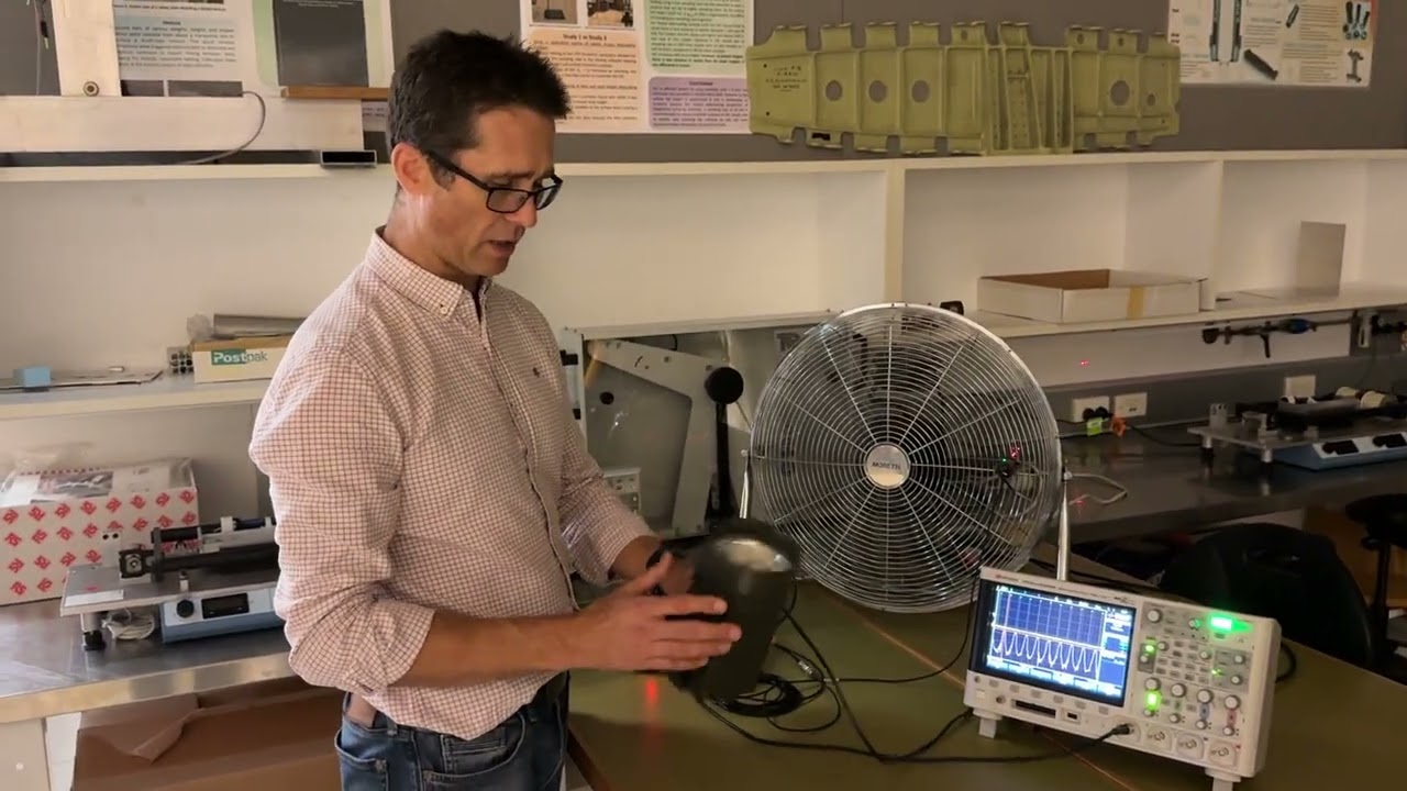 UTS FEIT Dynamics Lab rotating machinery shaft speed instrumentation