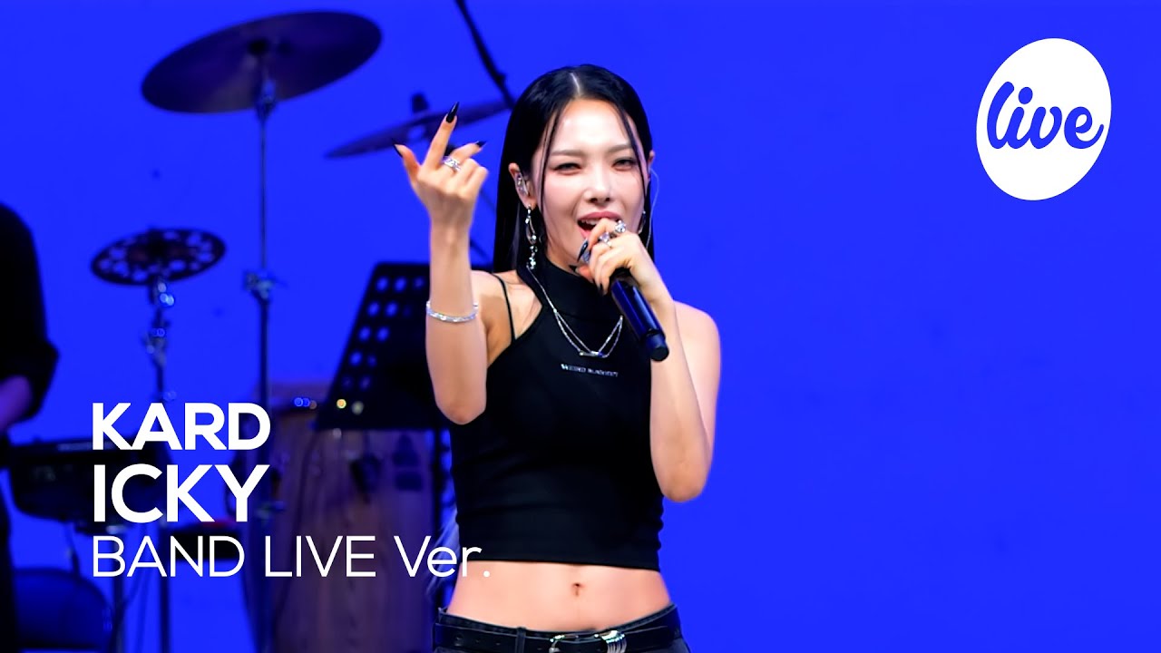 [4K] KARD - “ICKY” Band LIVE Concert [it's Live] шоу живой музыки