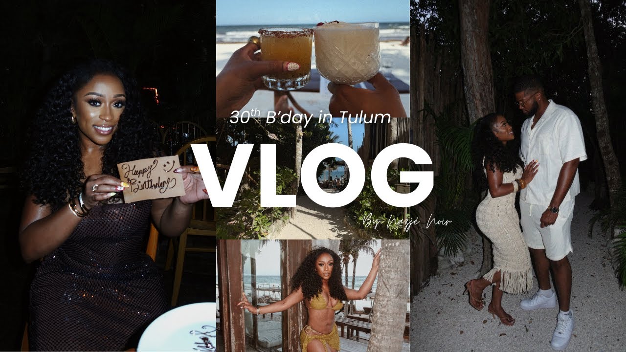 VLOG: 30th Birthday in Tulum 🎂🌴 | Hotel Bardo, Private Pool Villa + Relaxing Baecation Vibes