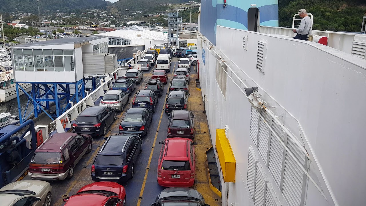 Picton to Wellington by Interislander Ferry, New Zealand, Early April 2018