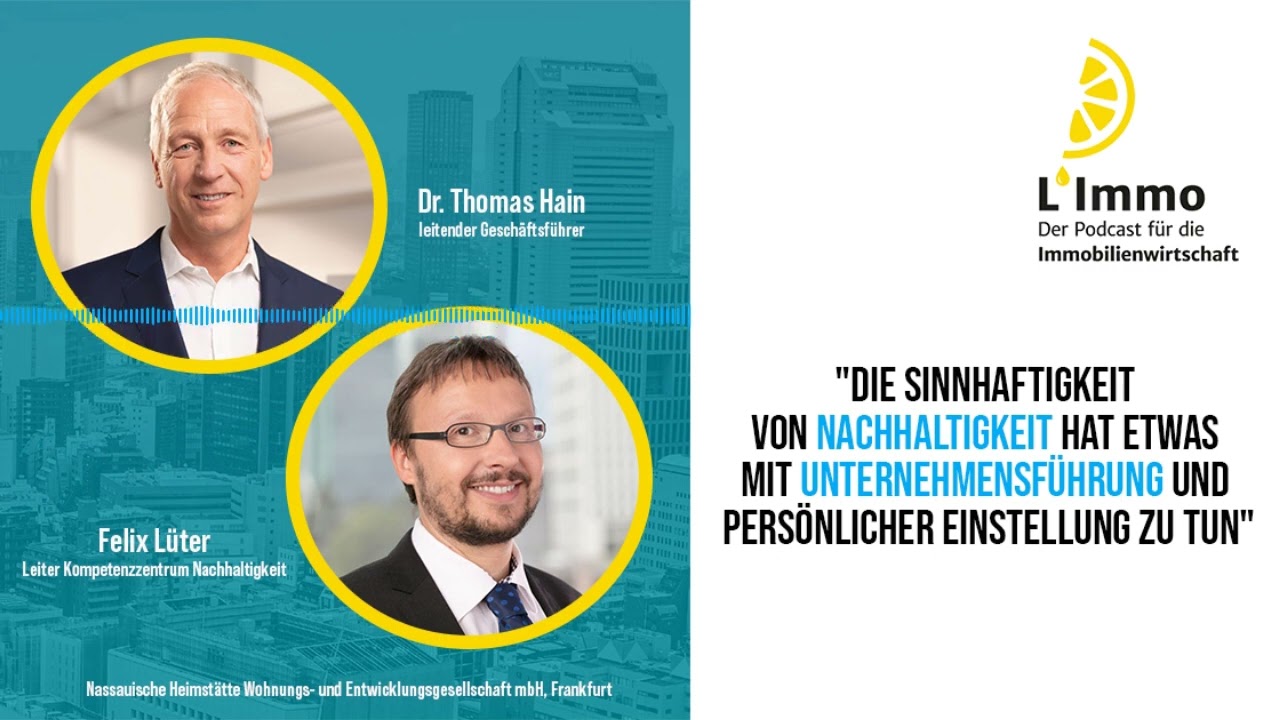 L'Immo: Klimaschutz - was tut die Wohnungswirtschaft?