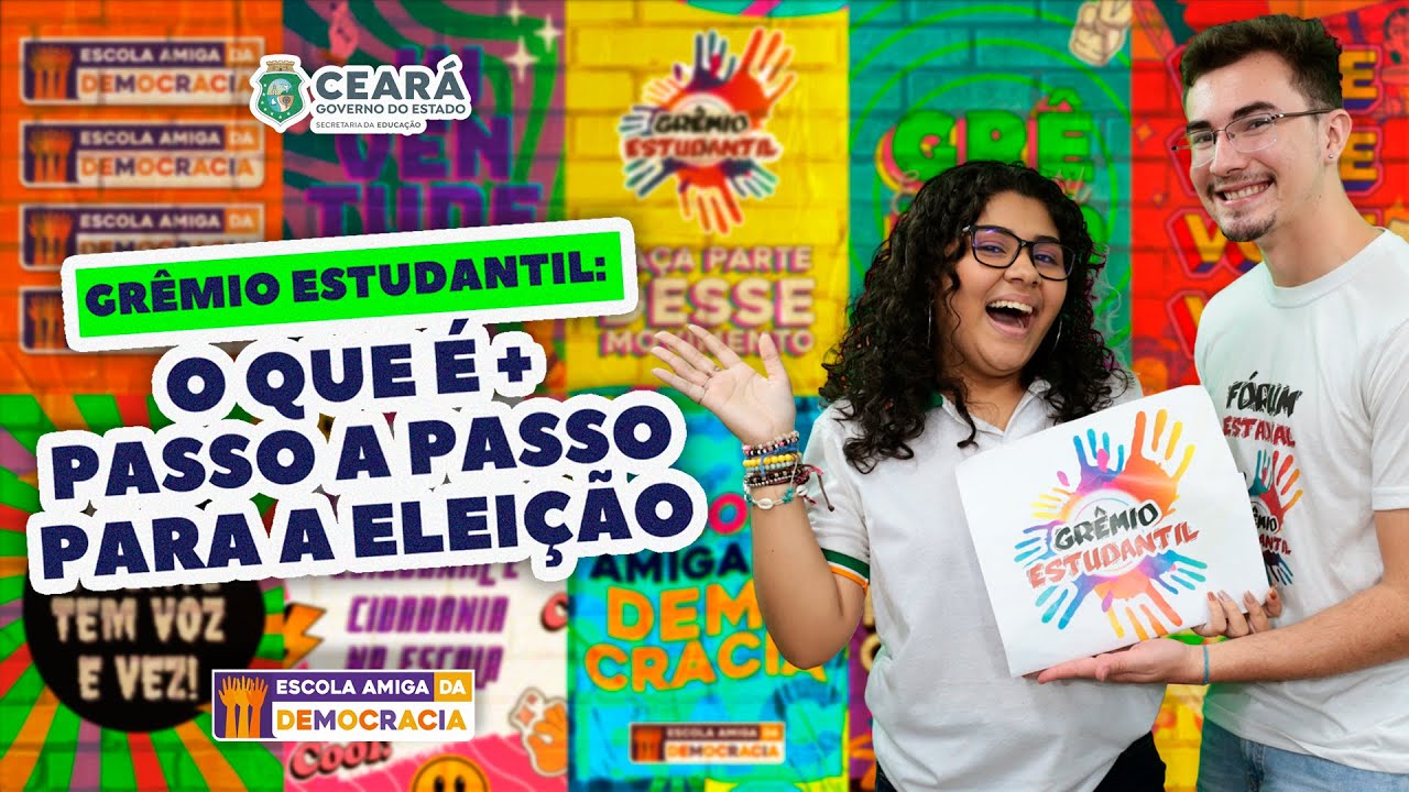 GRÊMIO ESTUDANTIL - SEJA PROTAGONISTA DESSE MOVIMENTO!