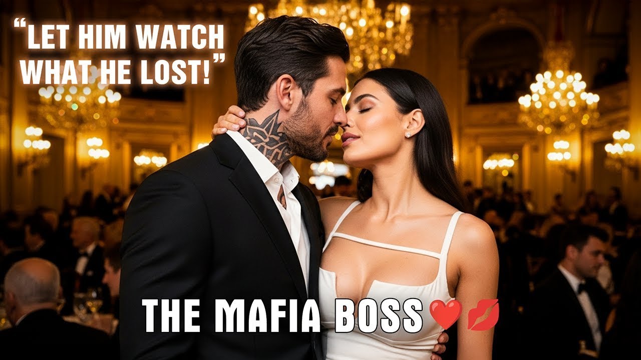 The Mafia Boss Kissed Her Before Her Ex — Whispering, “Let Him See What He Lost”