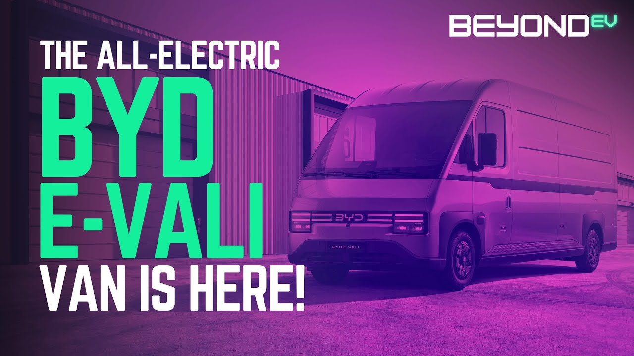 Полностью электрический фургон BYD E-VALI (окончательная переделка в кемпер?)