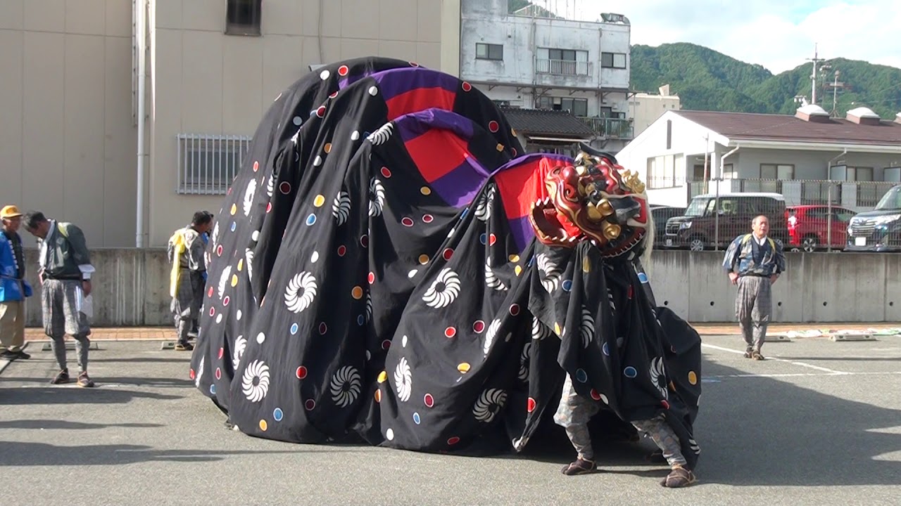 2019.10.20_第12回南信州獅子舞フェスティバル　上黒田獅子舞