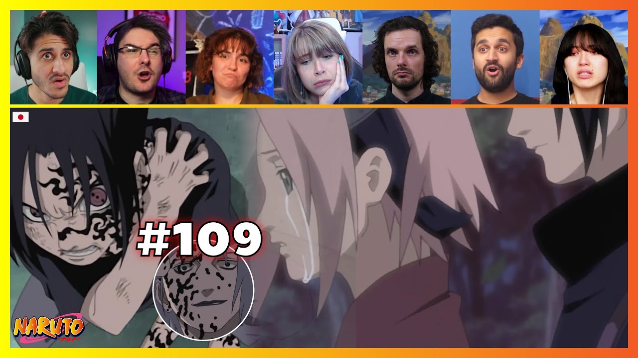 Naruto Episode 109 | Goodbye! | Reaction Mashup ナルト