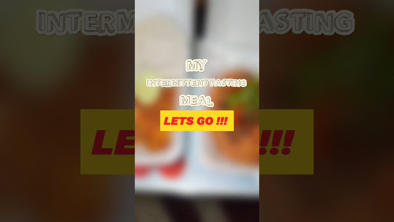 Cutting Intermittent Fasting Meal Eps.2 