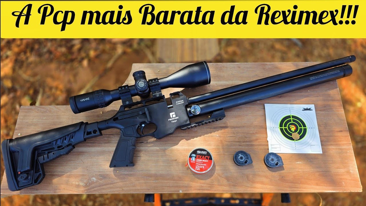 FORCE 01 - A CARABINA MAIS BARATA DA REXIMEX NO BRASIL   -  VALE A PENA?