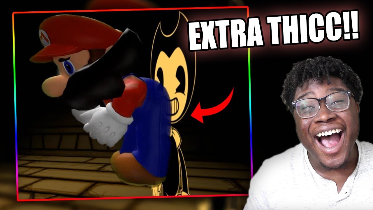 MARIO TWERKS ON BENDY! | SMG4: BENDY and the SPAGHETTI MACHINE Reaction!