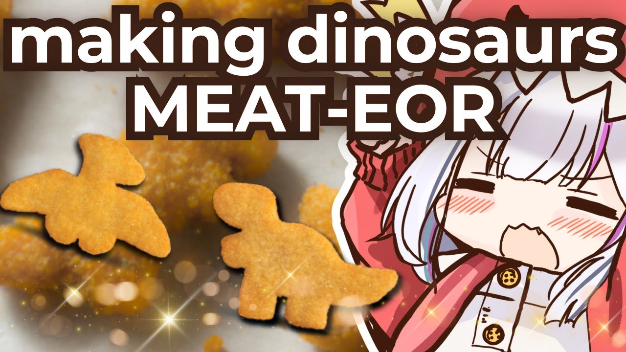 MAKE THE DINOSAURS....MEAT-EOR!! 🌋🦖 【COOKING】