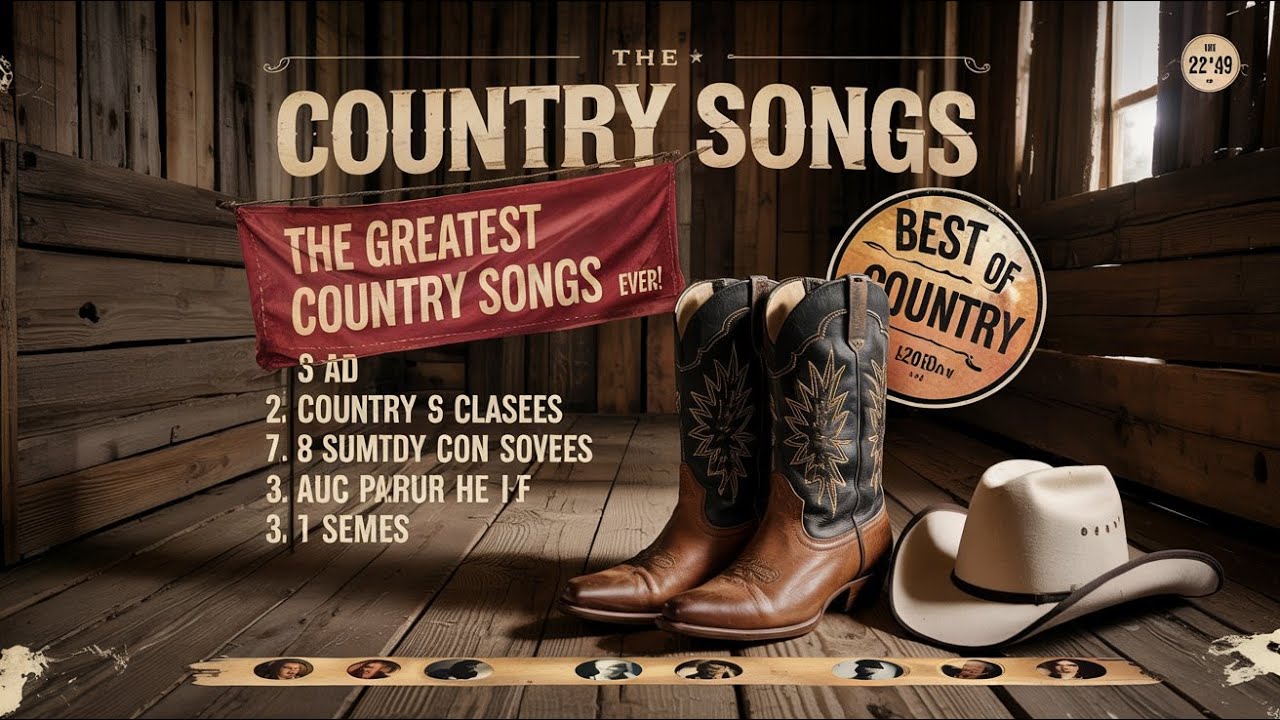 Dusty Roads & Endless Skies – Classic Country for the Long Ride