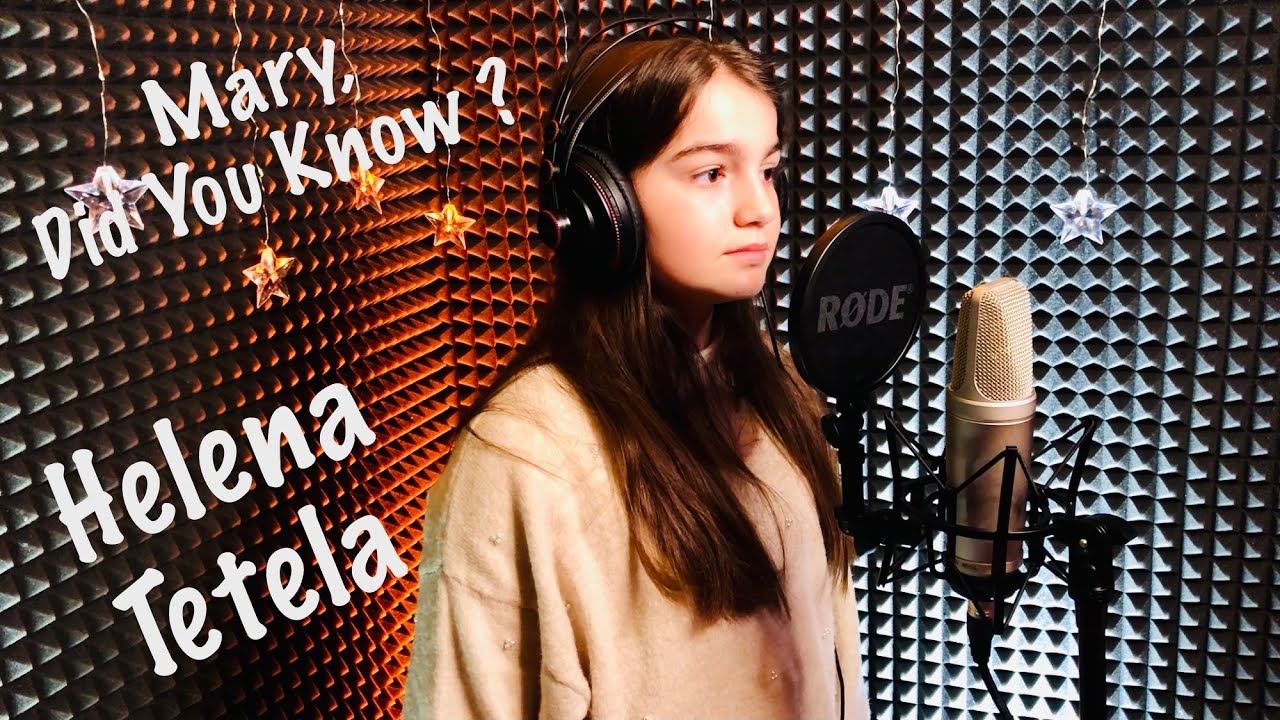 HELENA TETELA - Mary, Did You Know ? STUDIO NAGRAŃ Szkoła Muzyczna YAMAHA Rzesz&oacute;w