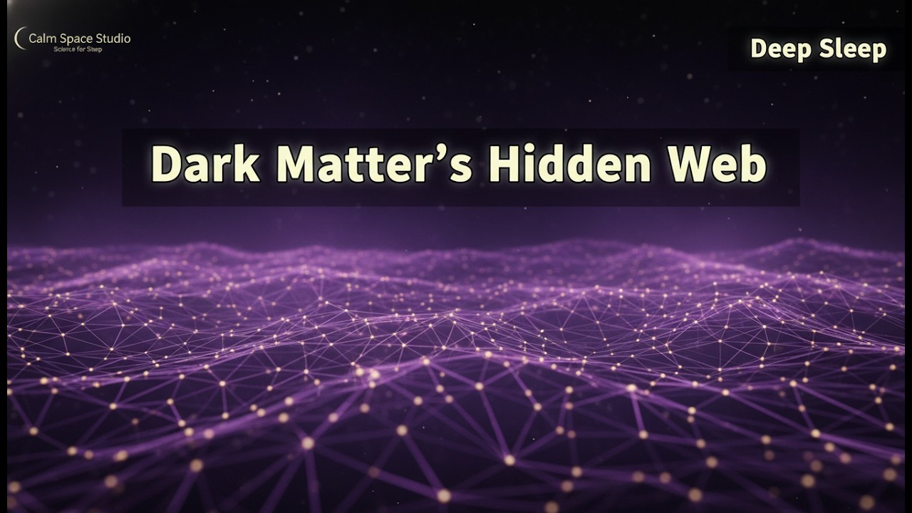 Unseen Cosmic Skeleton: How Dark Matter Shapes the Web | Calm Space Studio