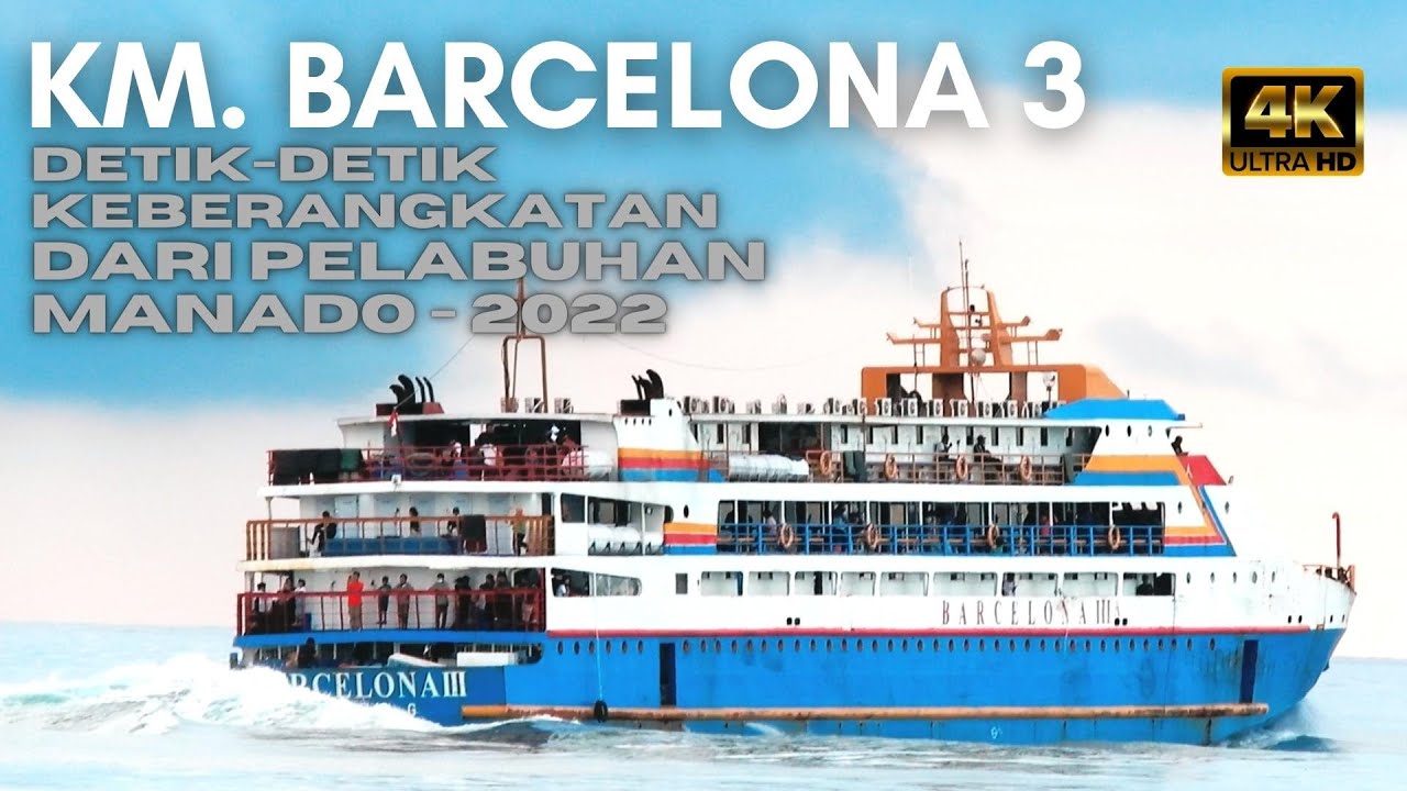 Kapal Glory Mary dan KM Barcelona 3 bersamaan ke Lirung Melonguane dan Beo