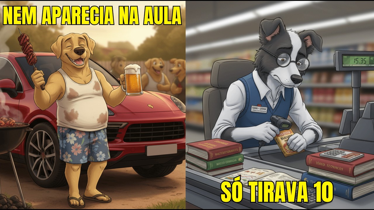 POR QUE O POBRE BURRO ENRIQUECE ANTES DO INTELIGENTE?