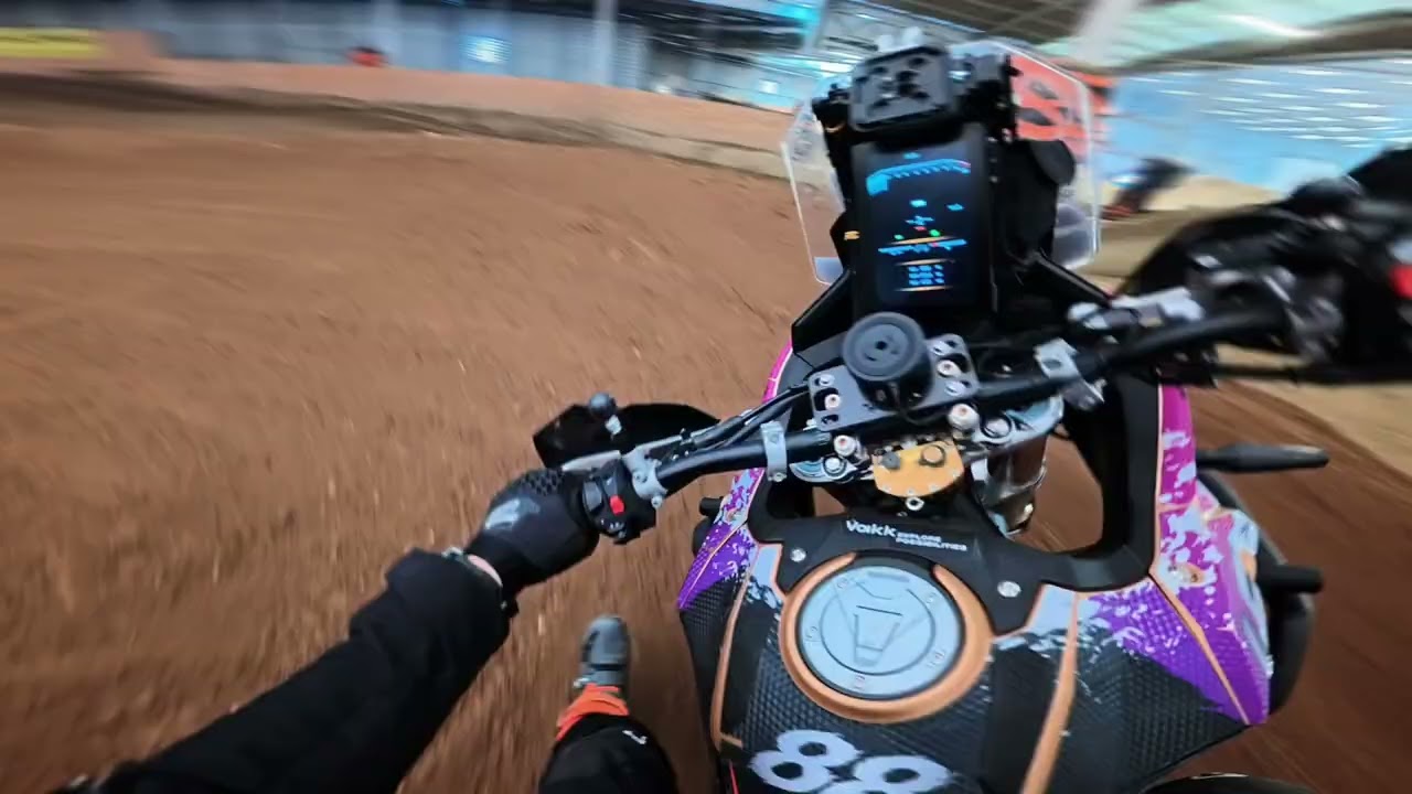 Kove 800x rally motocross test ! Kryty tor na ciężkim Adv ? 
