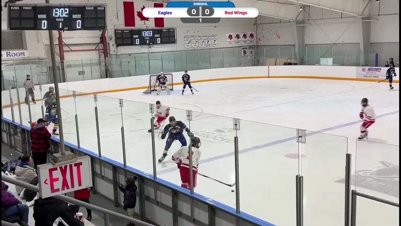 Fredericton Red Wings vs Oromocto Eagles| 25-Dec-2025 | U15 AA