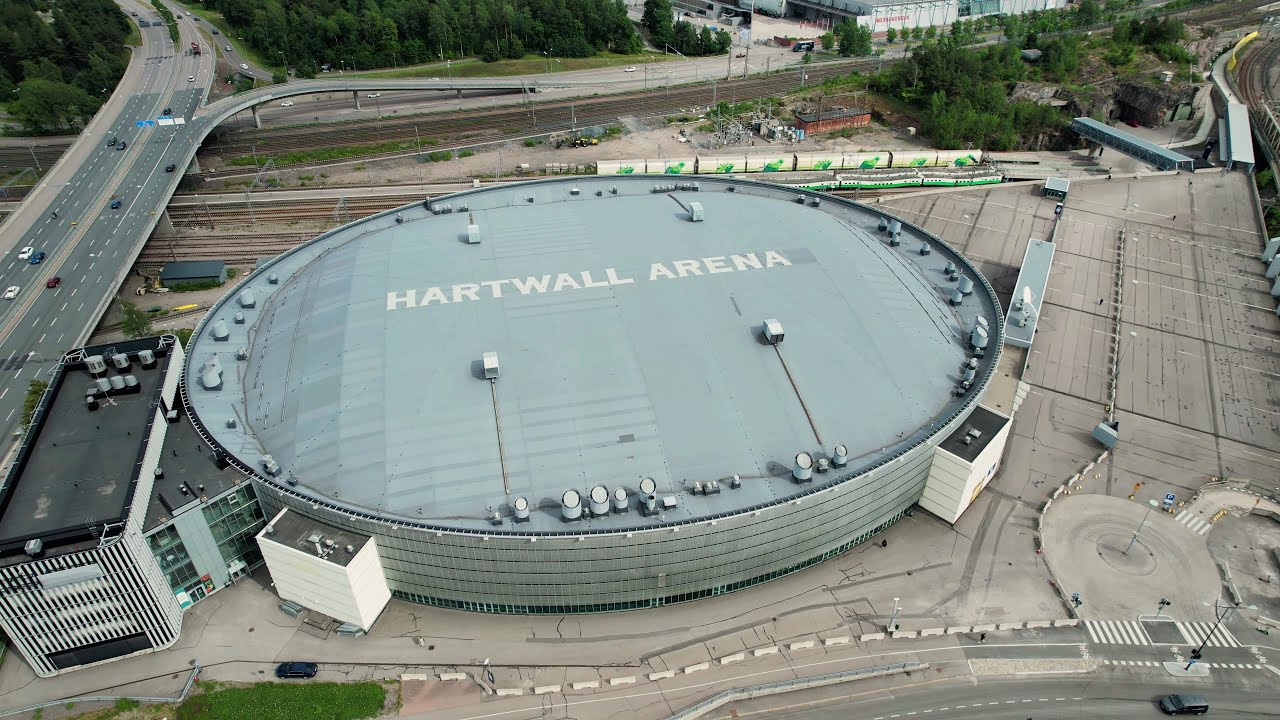 Helsinki Pasila, Helsinki Halli (Former Hartwall Arena) And Tripla Mall