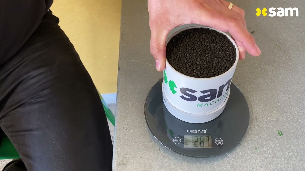 SAM - How to measure bulk density of your fertiliser