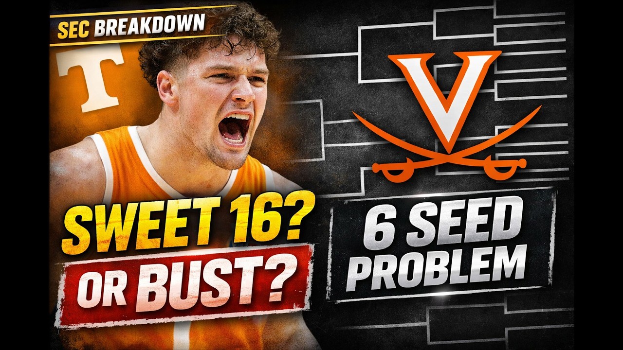 Tennessee’s March Madness Path… Sweet 16 or First Weekend Exit? | SEC Bracket Breakdown