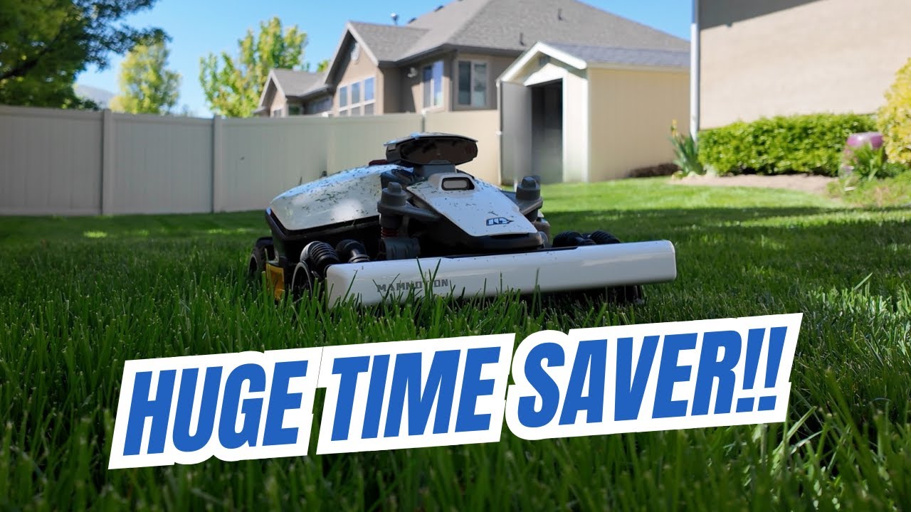 Stop Wasting Hours Mowing!  Mammotion Luba Mini AWD Robotic Lawn Mower Reviewed!