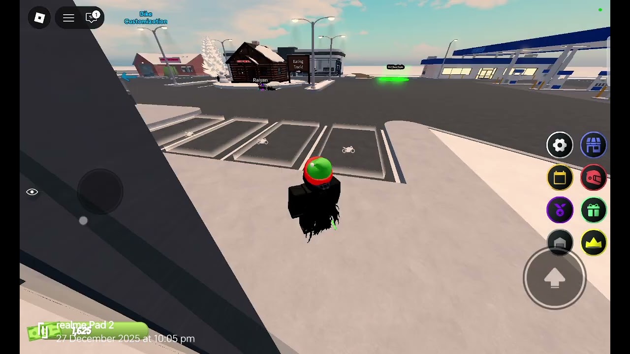 Last day of Christmas present in moto rush