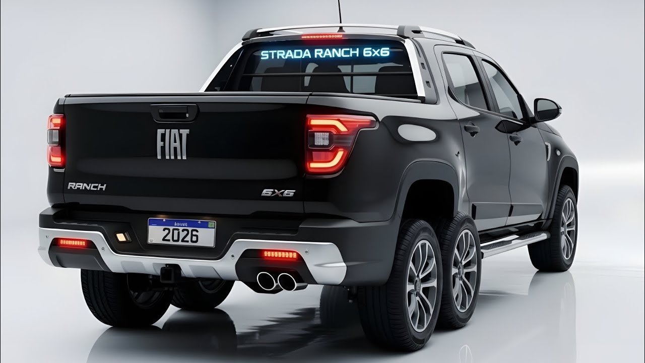 Fiat Strada Ranch 6x6: O que você precisa saber | Seis rodas, pura loucura