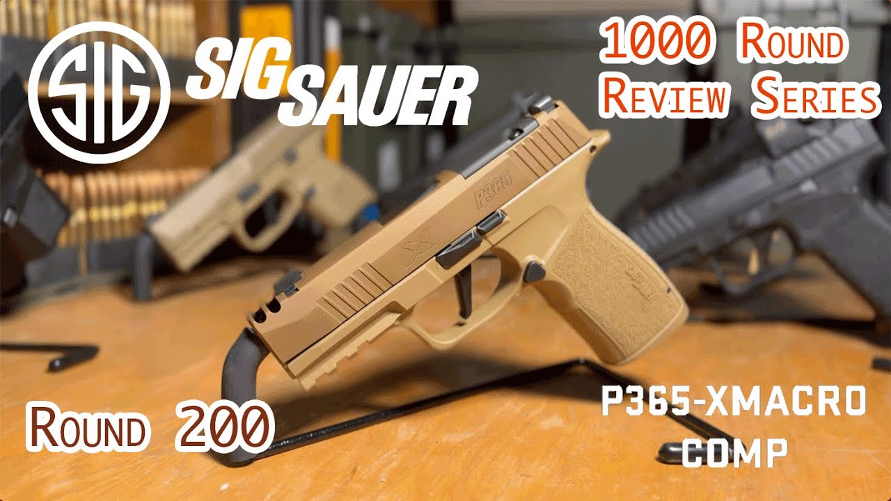 Sig Sauer P365-XMACRO Comp | 1,000 Round Review Series | Round 200 Update!