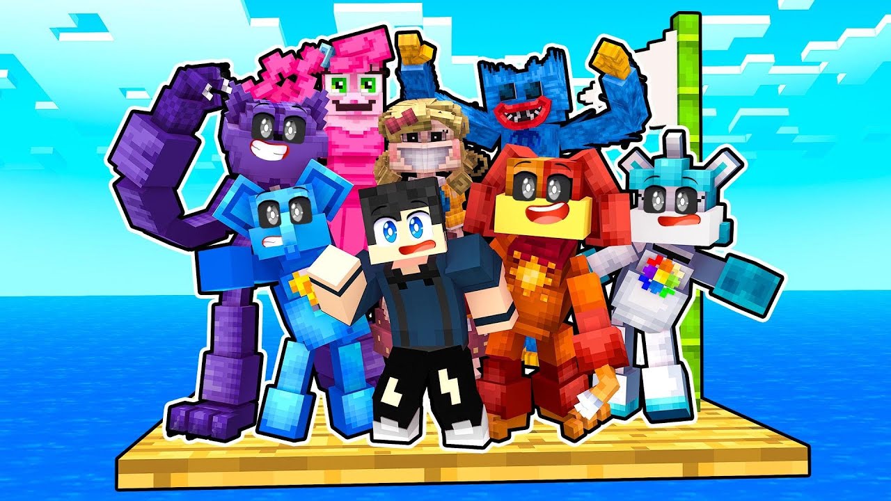 SOBREVIVA no MAR com TODAS AS CRIATURAS DE POPPY PLAYTIME