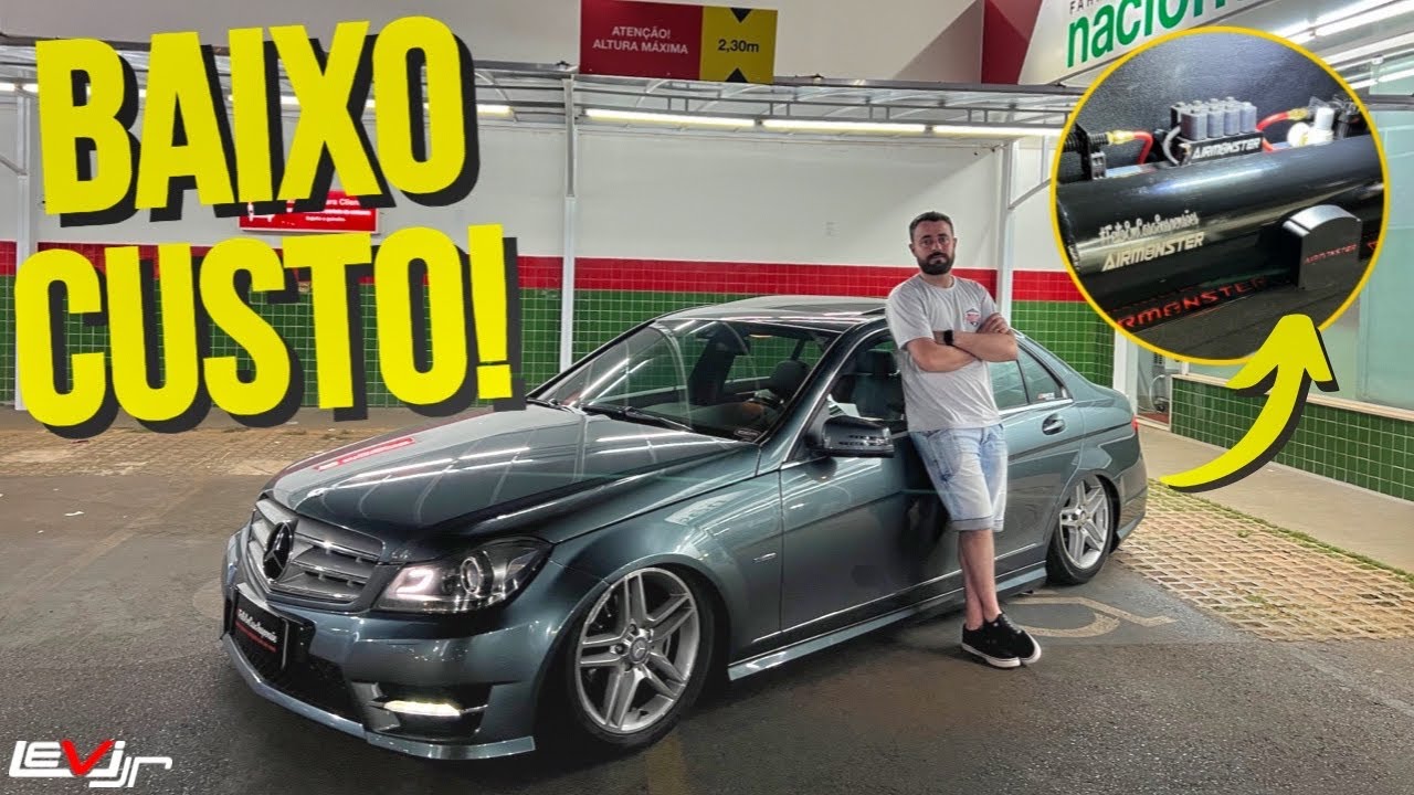 VOCÊ PRECISA CONHECER, KIT INOVADOR MONTADO NUMA MERCEDES C250!