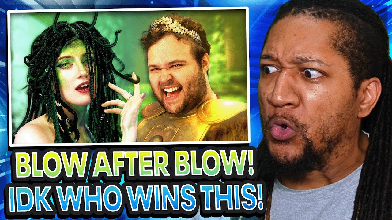 Freshy Kanal - King Midas vs Medusa (RAP BATTLE!) | Reaction!
