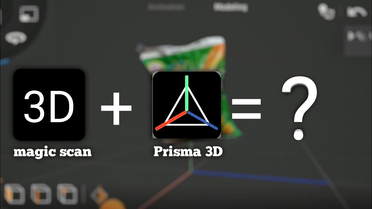 Scan 3D Model Import In Prisma 3D  #prisma3d #3dMagiScan #EditingExpress3D