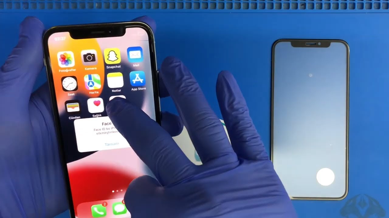 İPhone X Cam Değişimi #tufaniletşim #iphone