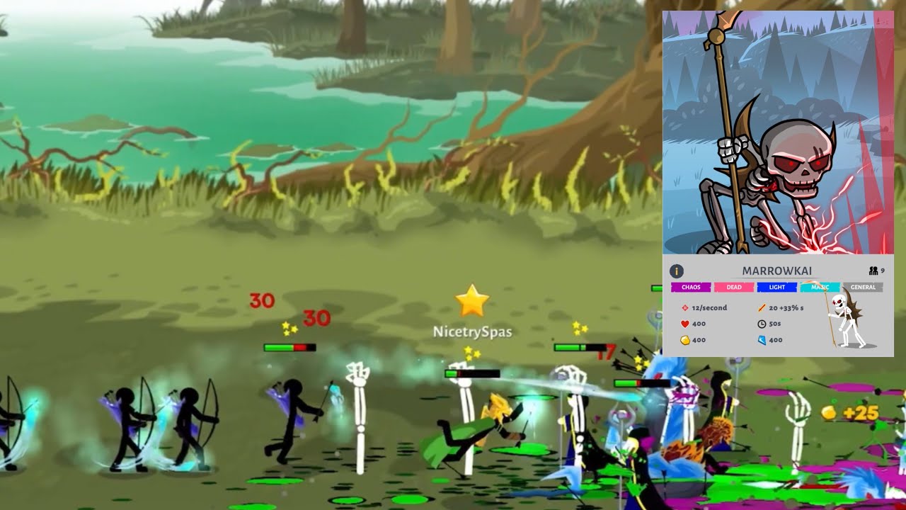 Marrowkai secretly op?? [Stick War 3]