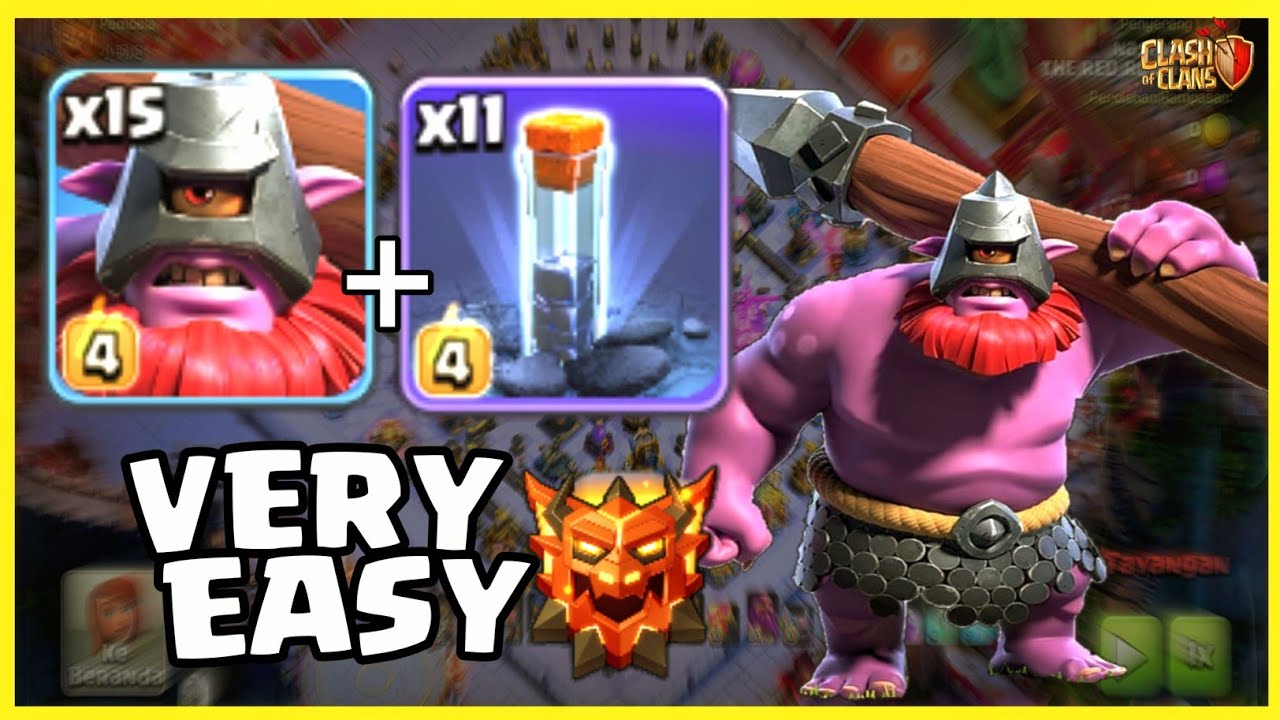 🏆 Thrower Spam OP! Best TH18 Legend Attack Strategy