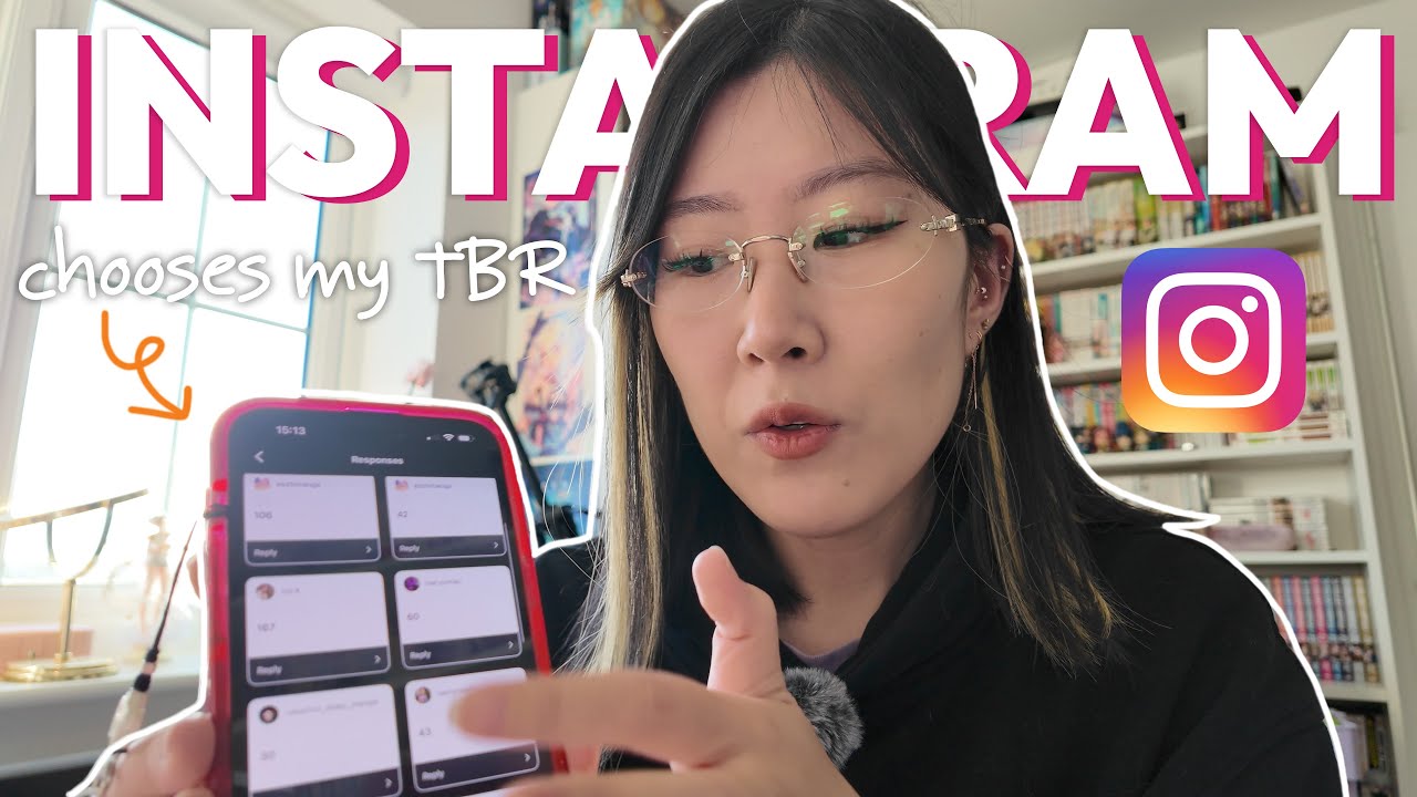 INSTAGRAM CHOOSES MY TBR 📖 │ manga reading vlog ₊✩‧₊