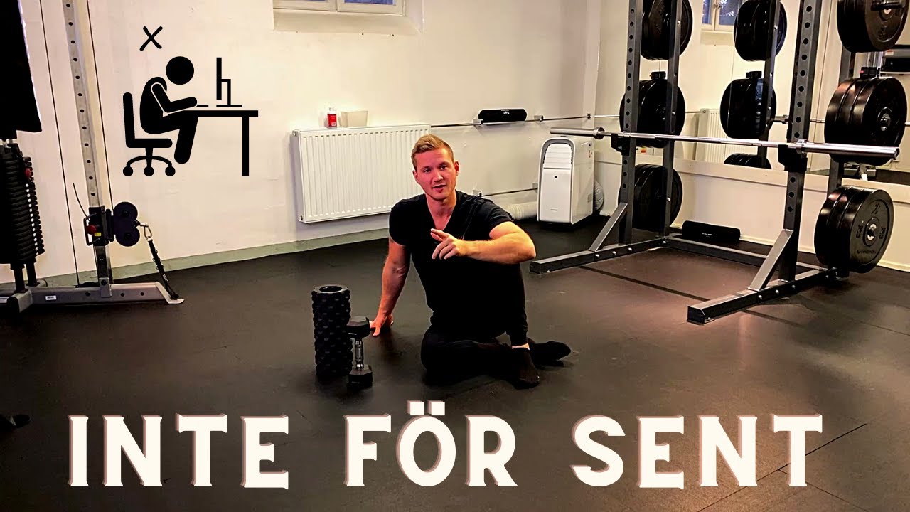 FÅ EN BÄTTRE HÅLLNING | Kontorsaxlar (Video 1 av 4)