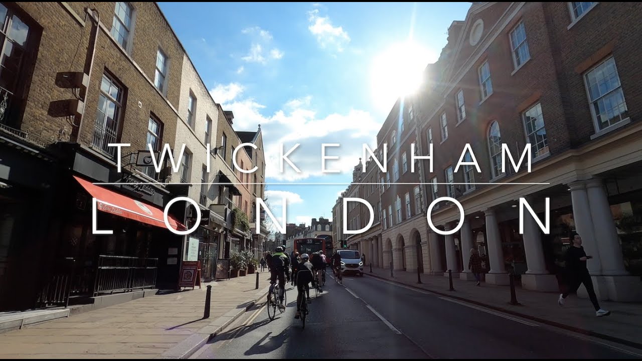 4K Twickenham (London, UK) Car Drive