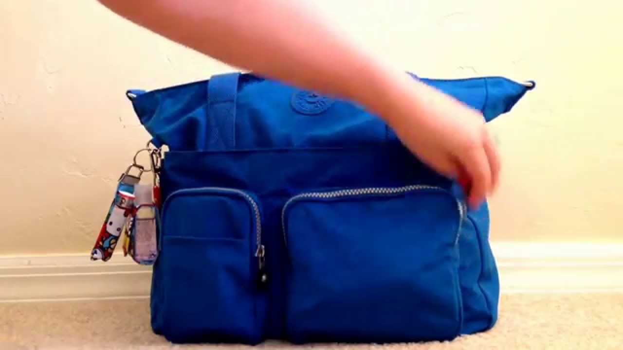 How I pack my Kipling Sady as a diaper bag!!