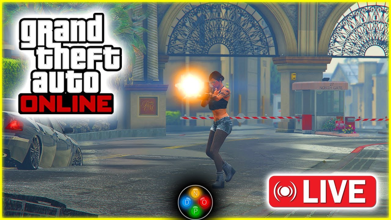 GTA Online Carnage With Fans LIVE!