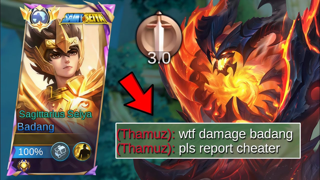 THIS IS REASON WHY THAMUZ USER'S HATE MY BADANG IN EXPLANE!!💀 (GOODBYE?!) | MLBB