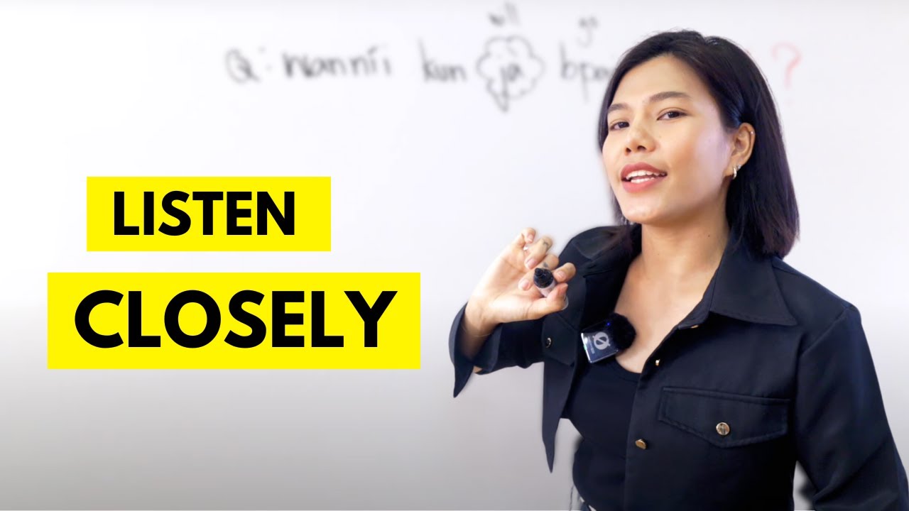Master These 14 THAI WORDS in 14 MINUTES